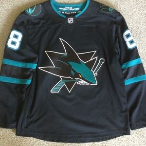 San Jose Sharks Brent Burns Fanatics Jersey Small